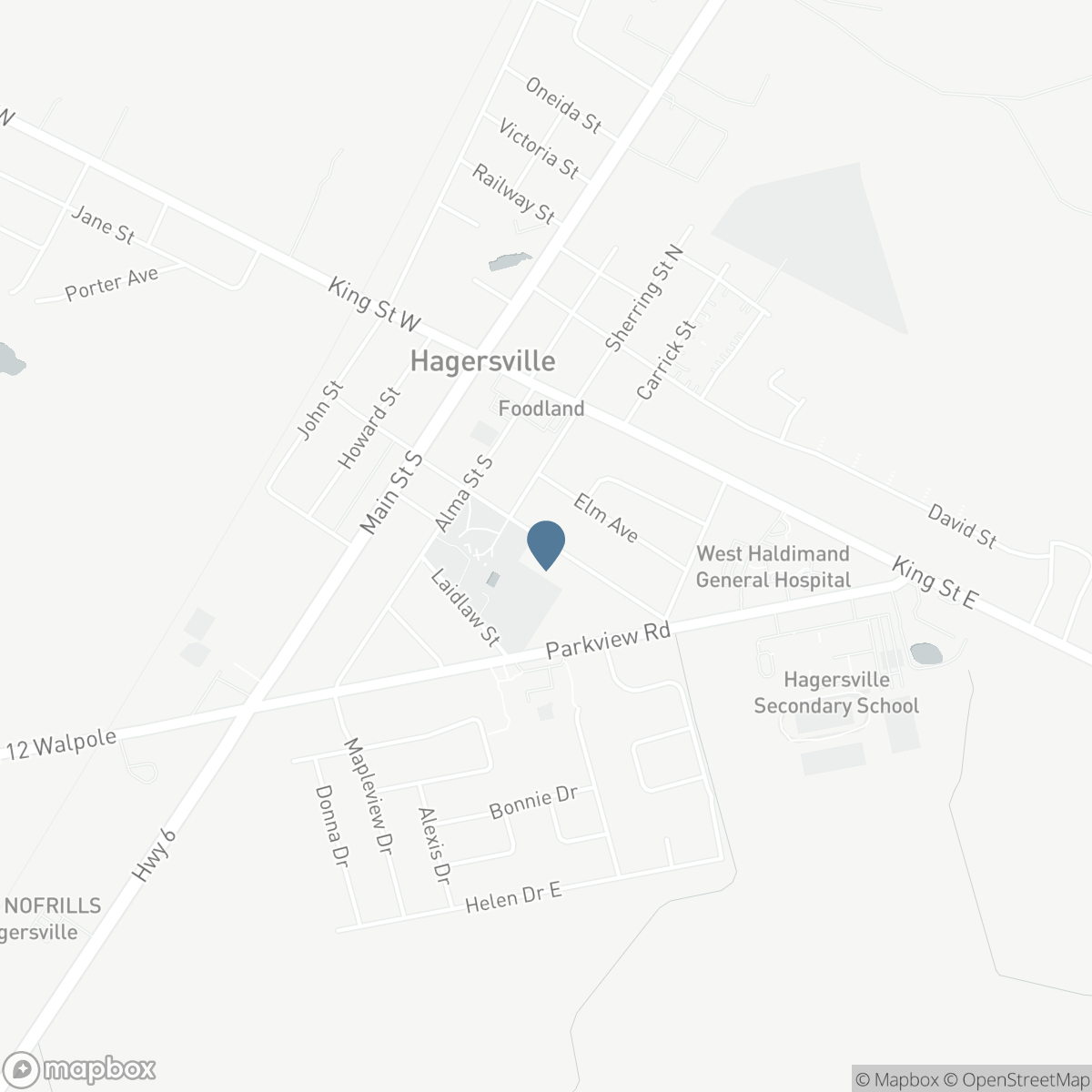 22 CHURCH Street E, Hagersville, Ontario N0A 1H0